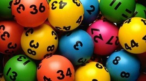 Tattslotto numbered balls